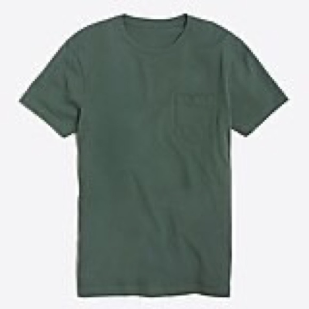 J crew factory slim washed pocket tee